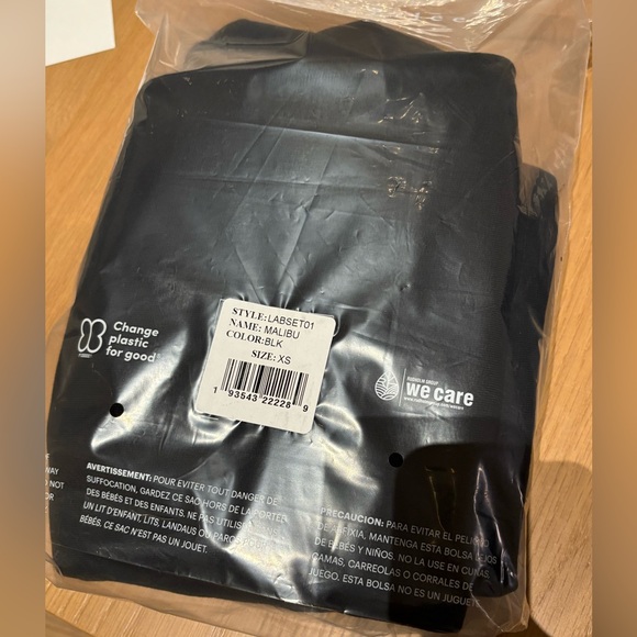 Frank & Eileen MALIBU TRAVEL 2 piece sweat SET (draped top & cropped pants) XS - Picture 2 of 2